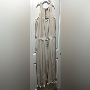 Athleta Cream Jumpsuit